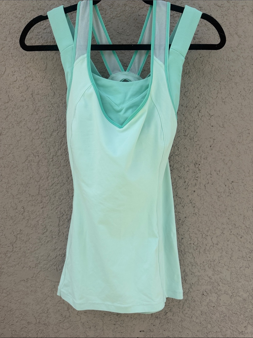 lululemon athletica Mint Green Racerback Tank